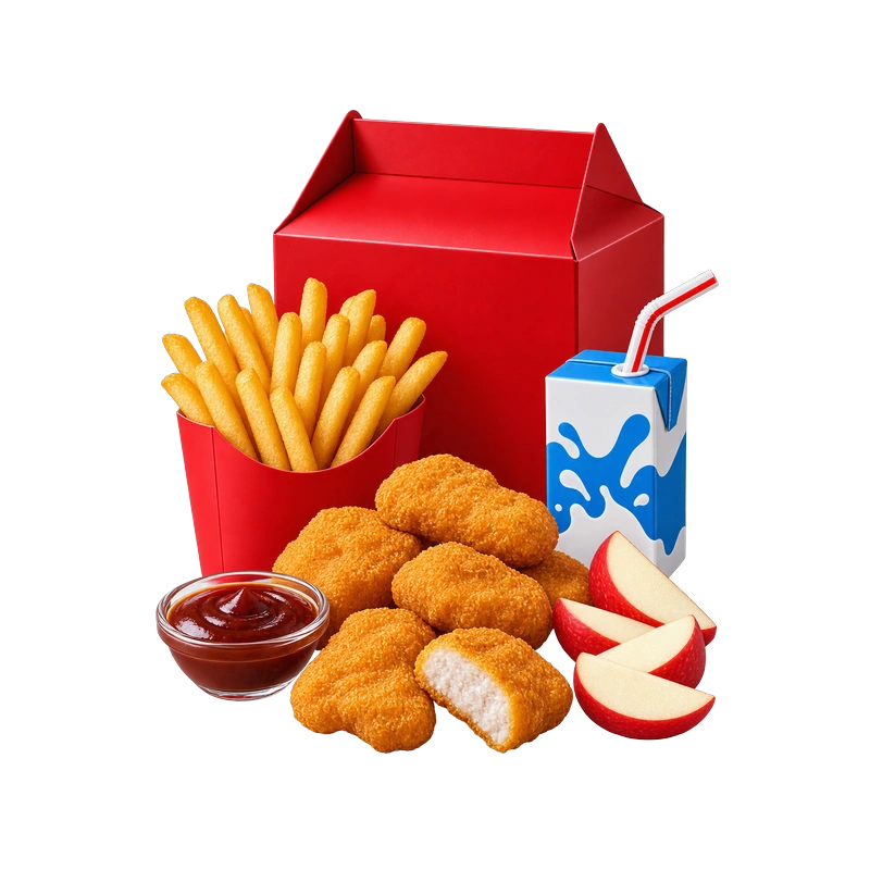 6 Piece McNuggets Happy Meal McDonald's