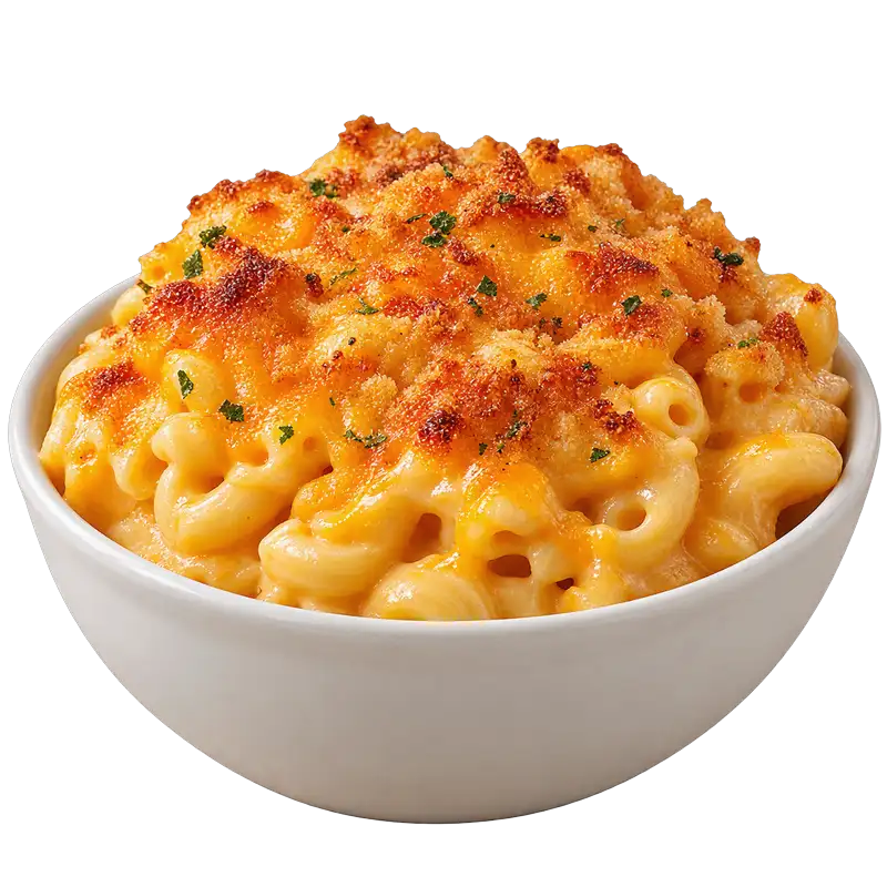 Baked Cheddar Mac & Cheese