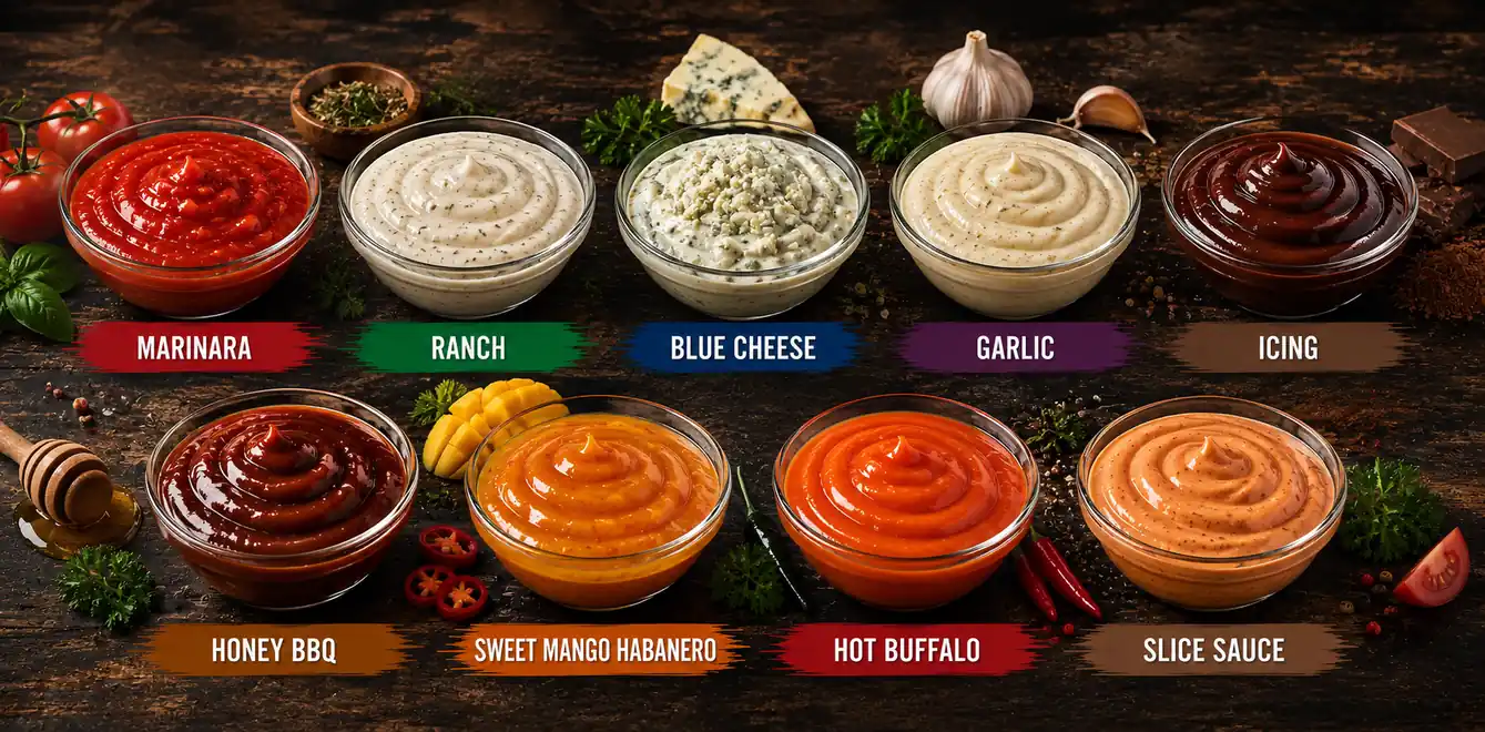 Dominos dipping sauces