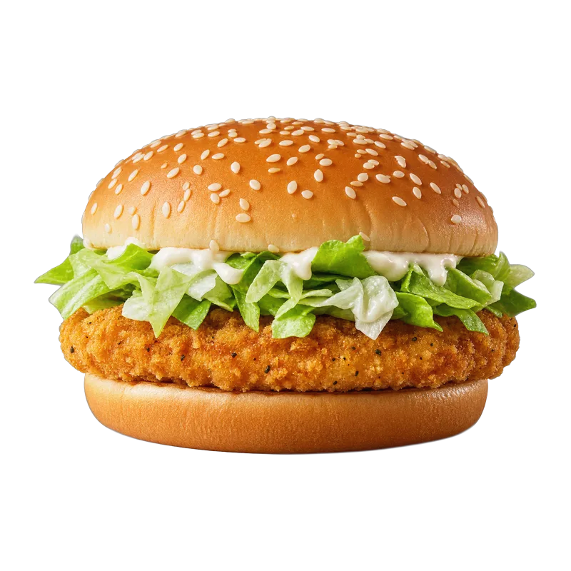 McChicken crispy chicken sandwich McDonald's