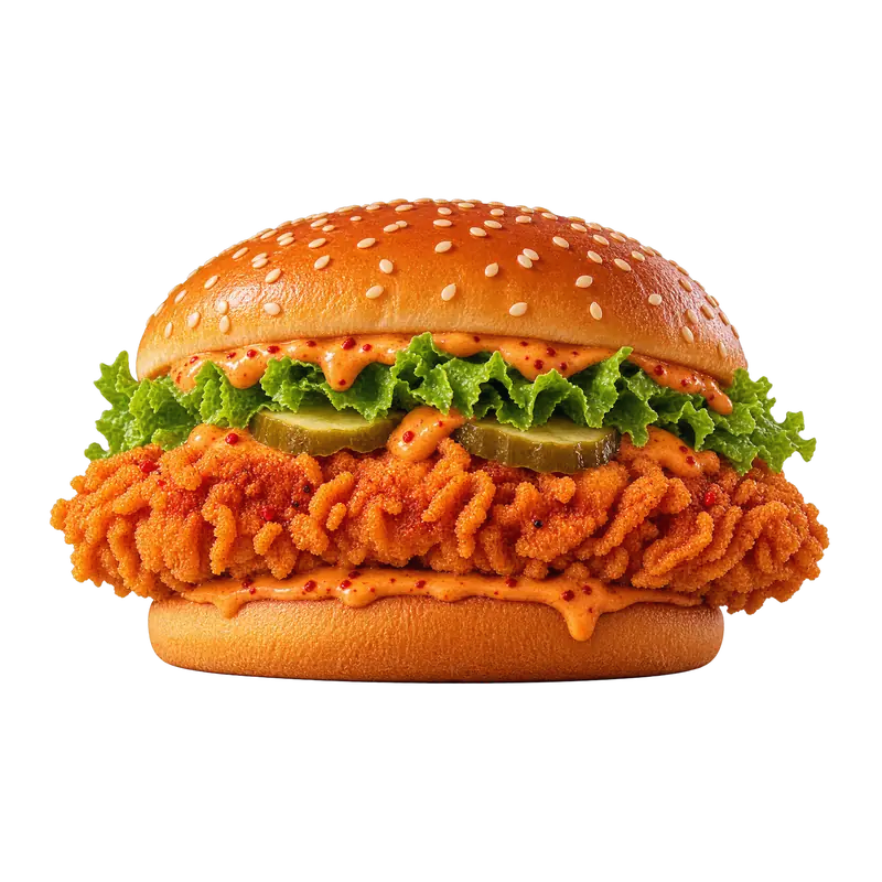 Spicy Chicken Sandwich KFC