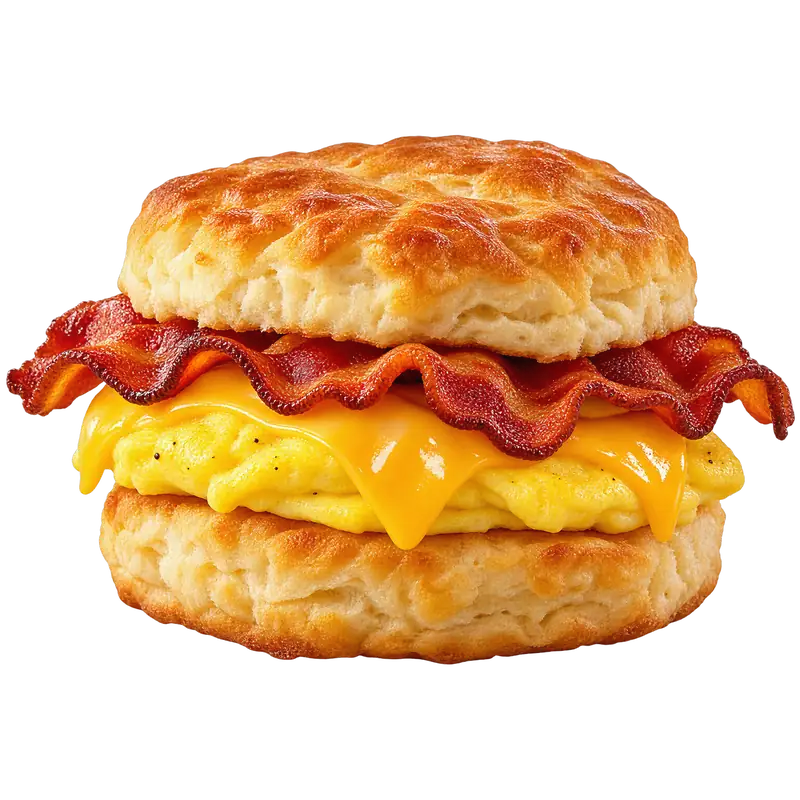 Bacon Egg and Cheese Biscuit Wendy's
