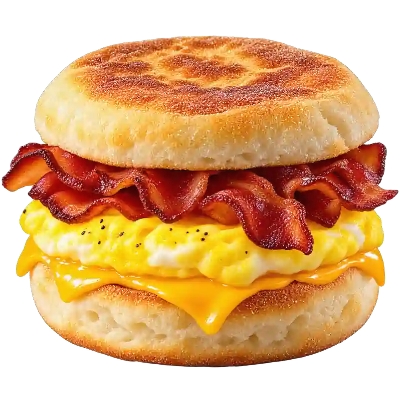 Bacon, Egg & Cheese Muffin