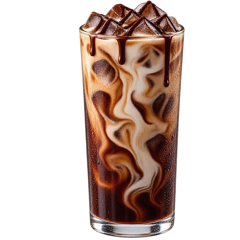 Chocolate Cold Brew with Cream Wendy's