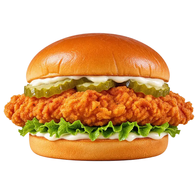 Crispy Chicken Sandwich Wendy's