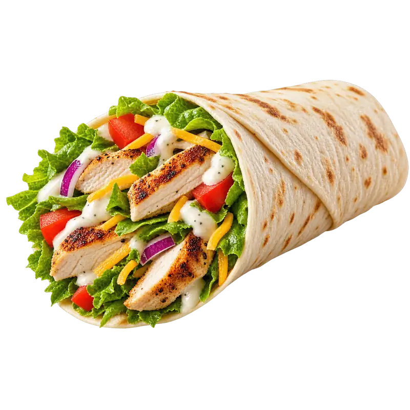 Grilled Chicken Wrap Wendy's