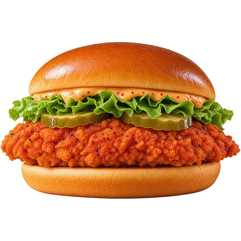 Spicy Chicken Sandwich Wendy's