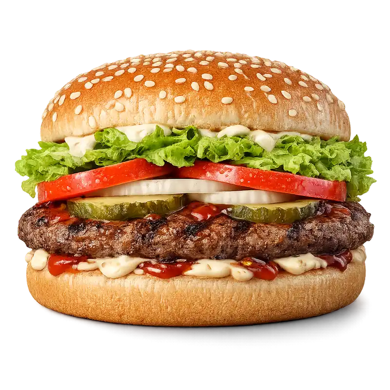 Whopper flame-grilled beef burger Burger King
