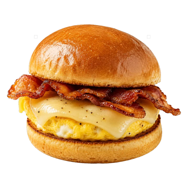 Bacon, Gouda & Egg Sandwich