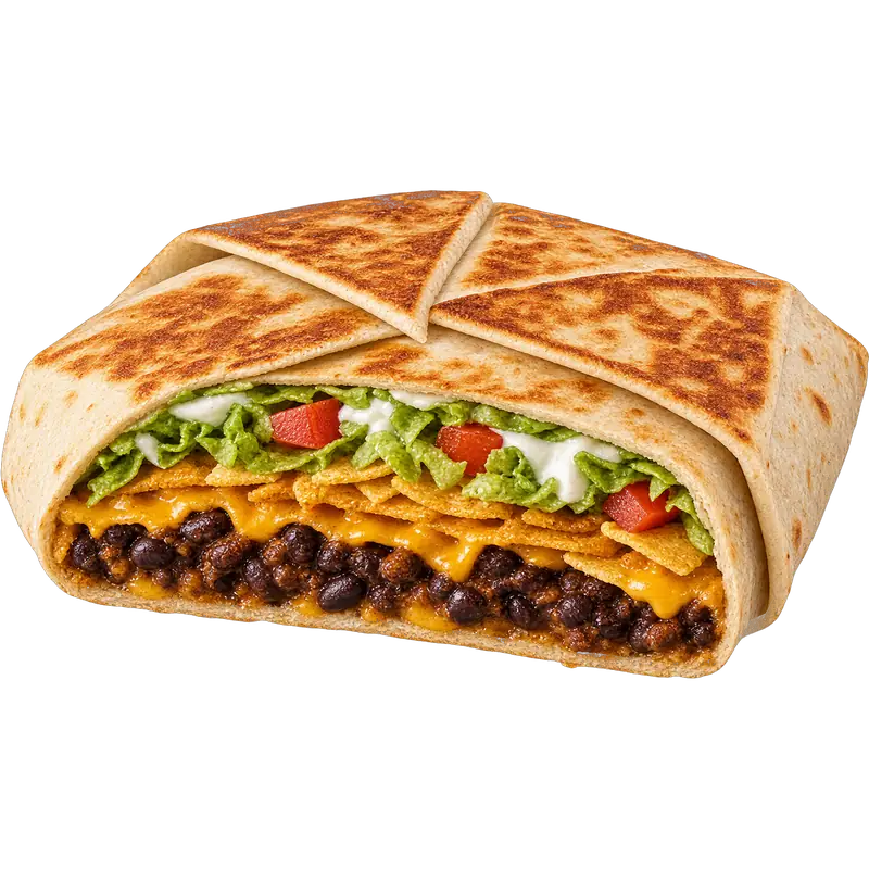 Black Bean Crunchwrap Supreme