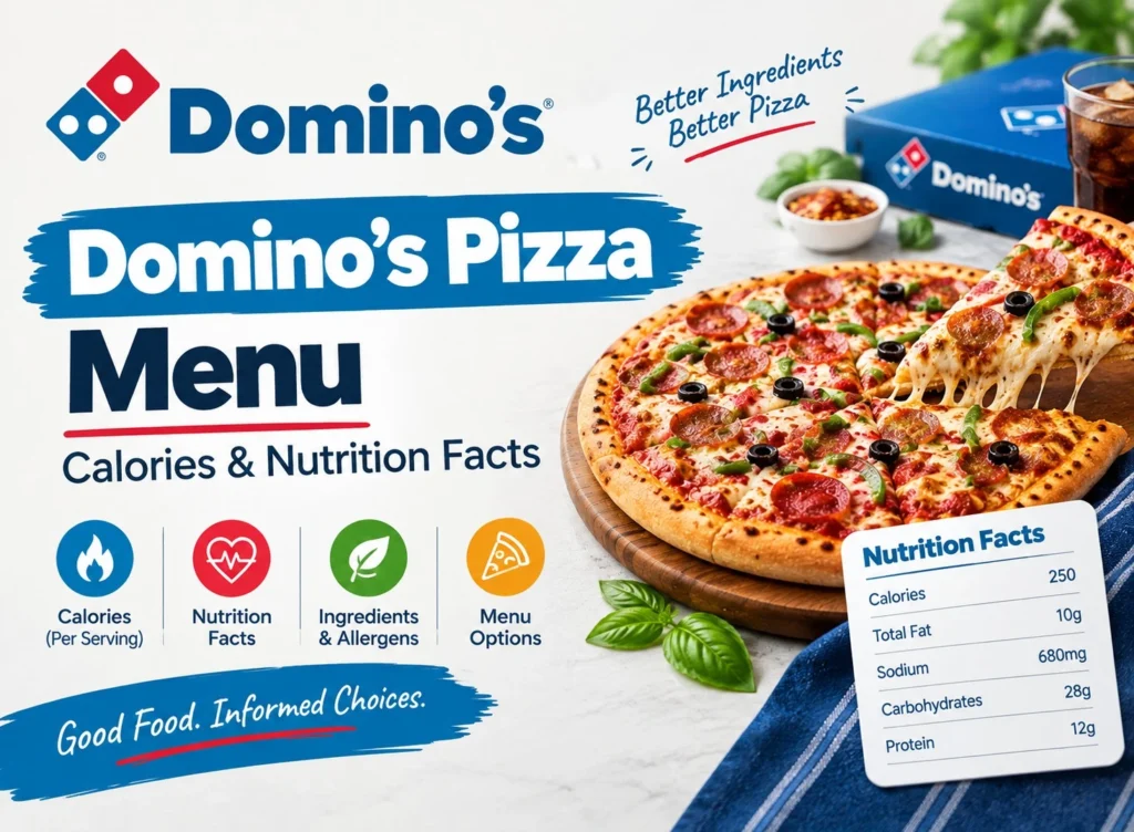 Domino’s Pizza Calories & Nutrition Facts