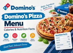 Domino’s Pizza Calories & Nutrition Facts