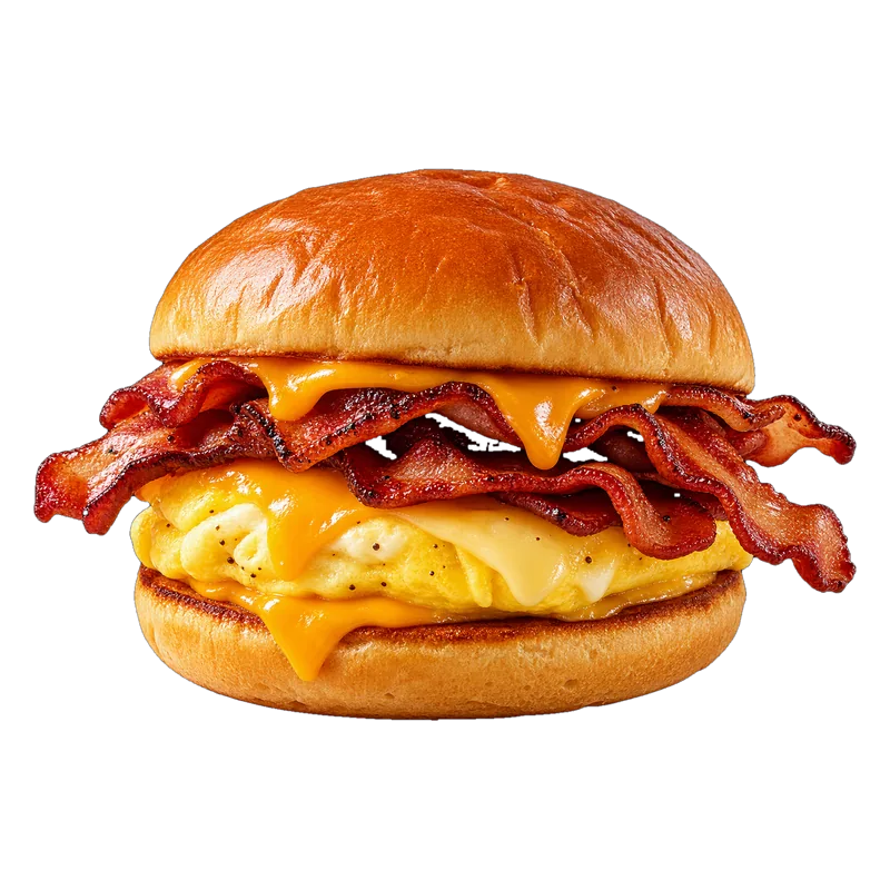 Double-Smoked Bacon, Cheddar & Egg Sandwich