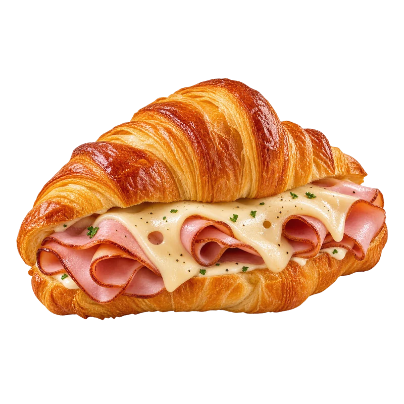 Ham & Swiss Croissant