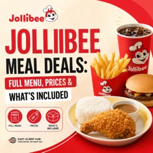 Jollibee Meal Deal
