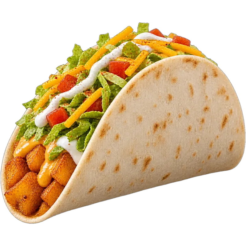 Spicy Potato Soft Taco