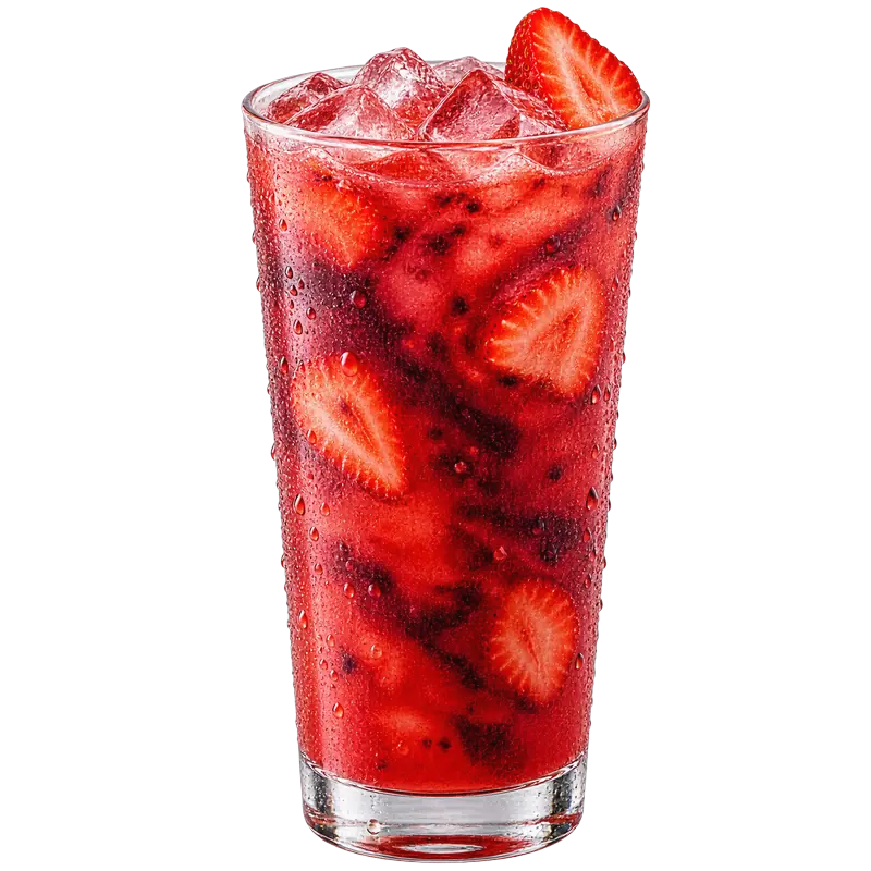 Strawberry açaí refresher
